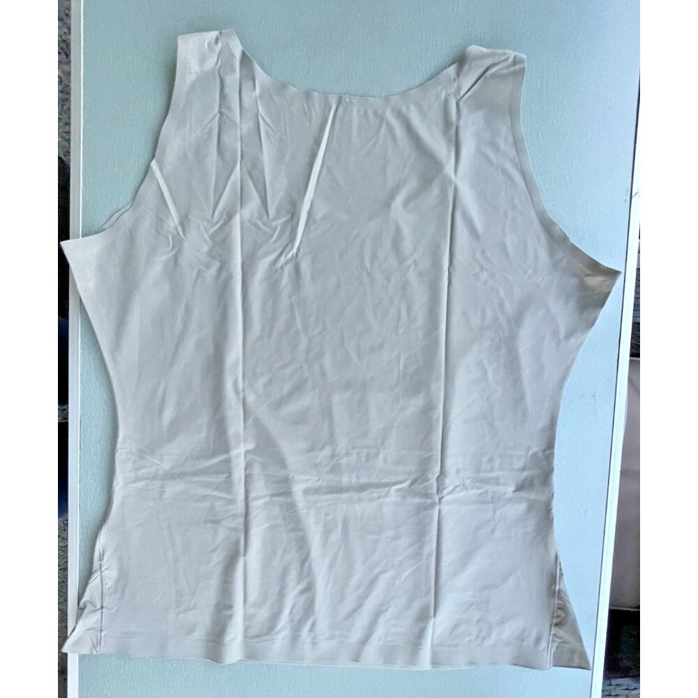 Spanx Cami Tank Top Smoothing Gray Shaping Camisole Slims Shapewear Size 3X - Picture 8 of 12